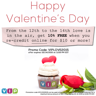 VIP Communications Valentine's Day 2015